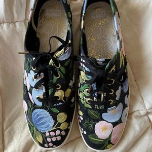 NWOT Rifle Paper co. Keds